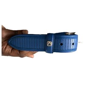 Arnold Palmer Men blue belt casual wear in leather